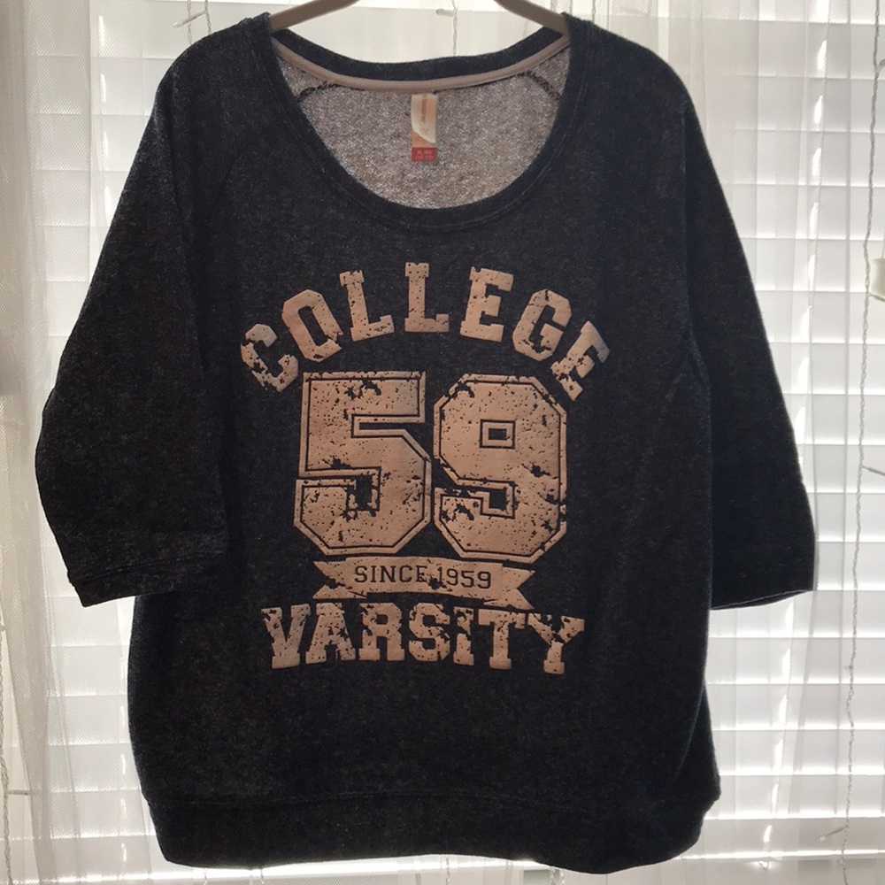 half sleeve sweater
